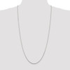 30" Sterling Silver 1.25mm Snake Chain Necklace