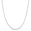 18" Sterling Silver 1.5mm Snake Chain Necklace