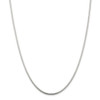 24" Sterling Silver 2mm Snake Chain Necklace