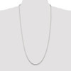 30" Sterling Silver 2mm Snake Chain Necklace