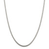 18" Sterling Silver 3mm Round Snake Chain Necklace