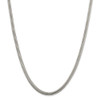 18" Sterling Silver 5mm Round Snake Chain Necklace