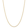 30" 14k Yellow Gold 2.00mm Diamond-cut Quadruple Rope Chain Necklace