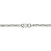 30" Sterling Silver 1.75mm Diamond-cut Round Box Chain Necklace