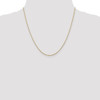 20" 14k Yellow Gold 1.1mm Ropa Chain Necklace