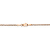 18" 14K Rose Gold 1.7mm Ropa Chain Necklace