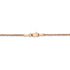 20" 14K Rose Gold 1.7mm Ropa Chain Necklace