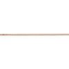 8" 14k Rose Gold 1.10mm Box Chain Bracelet