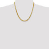 20" 14k Yellow Gold 4mm Silky Herringbone Chain Necklace