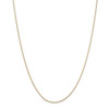 18" 14k Yellow Gold .9mm Round Snake Chain Necklace