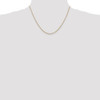 18" 14k Yellow Gold 1.1mm Round Snake Chain Necklace