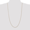 30" 14k Yellow Gold 1.4mm Round Snake Chain Necklace