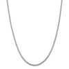 20" 14k White Gold 2mm Franco Chain Necklace