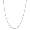 20" 14k White Gold .95mm Twisted Box Chain Necklace