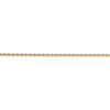 6" 14k Yellow Gold 1.50mm Regular Rope Chain Bracelet