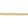 8" 14k Yellow Gold 5.5mm Semi-Solid Anchor Chain Bracelet