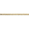 7" 14k Yellow Gold 3.2mm Semi-Solid Anchor Chain Bracelet