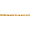 8" 14k Yellow Gold 2.5mm Byzantine Chain Bracelet