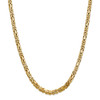 20" 14k Yellow Gold 5.25mm Byzantine Chain Necklace