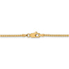 24" 14k Yellow Gold 1.9mm Box Chain Necklace