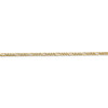 7" 14k Yellow Gold 1.8mm Flat Figaro Chain Bracelet