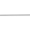 14" 14k White Gold 1.8mm Diamond-cut Spiga Chain Necklace