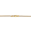 7" 14k Yellow Gold 1.65mm Spiga Chain Bracelet