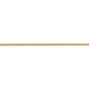9" 14k Yellow Gold 1.5mm Parisian Diamond-cut Wheat Chain Anklet