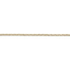 10" 14k Yellow Gold 1.5mm Lightweight Flat Anchor Link Chain Anklet