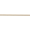 9" 14k Yellow Gold 1.2mm Diamond-cut Spiga Chain Anklet
