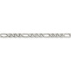 26" Sterling Silver 3.75mm Figaro Anchor Chain Necklace