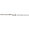 26" Sterling Silver 2mm 8 Sided Diamond-cut Box Chain Necklace