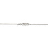 7" Sterling Silver 1.4mm Box Chain Bracelet