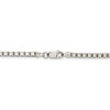 28" Sterling Silver 3.25mm Box Chain Necklace