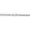 22" Sterling Silver 3.25mm Box Chain Necklace