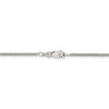 26" Sterling Silver 1.75mm Curb Chain Necklace