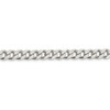 7" Sterling Silver 7mm Curb Chain Bracelet