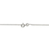 20" Rhodium-plated Sterling Silver 1mm Cable Chain Necklace