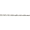 36" Sterling Silver 1.85mm Diamond-cut Rope Chain Necklace