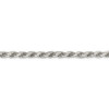 28" Sterling Silver 5.75mm Diamond-cut Rope Chain Necklace