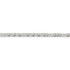 26" Sterling Silver 3.2mm Beveled Curb Chain Necklace