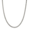 30" Sterling Silver Polished 5mm Curb Chain Necklace