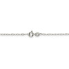 22" Sterling Silver 1.75mm Elongated Open Link Chain Necklace