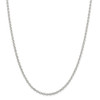 26" Sterling Silver 2.75mm Oval Fancy Rolo Chain Necklace