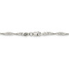 26" Sterling Silver 3mm Singapore Chain Necklace