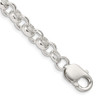8" Sterling Silver 6.75mm Rolo Chain Bracelet