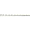 26" Sterling Silver 2mm Singapore Chain Necklace