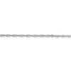 30" Sterling Silver 2mm Singapore Chain Necklace