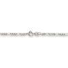 26" Sterling Silver 2.5mm Figaro Chain Necklace