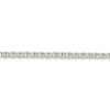 10" Sterling Silver 4mm Flat Anchor Chain Anklet